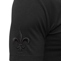 Čierne unisex tričko Evil Dog