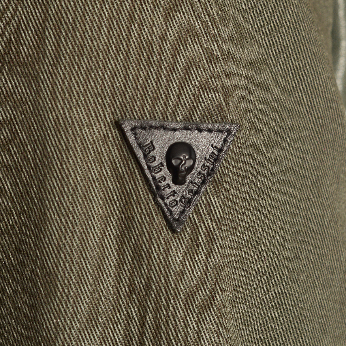 Kožená bunda Sharok khaki