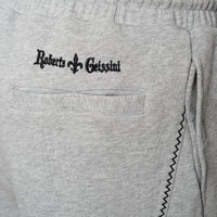 Šortky z čiernej edície sivá