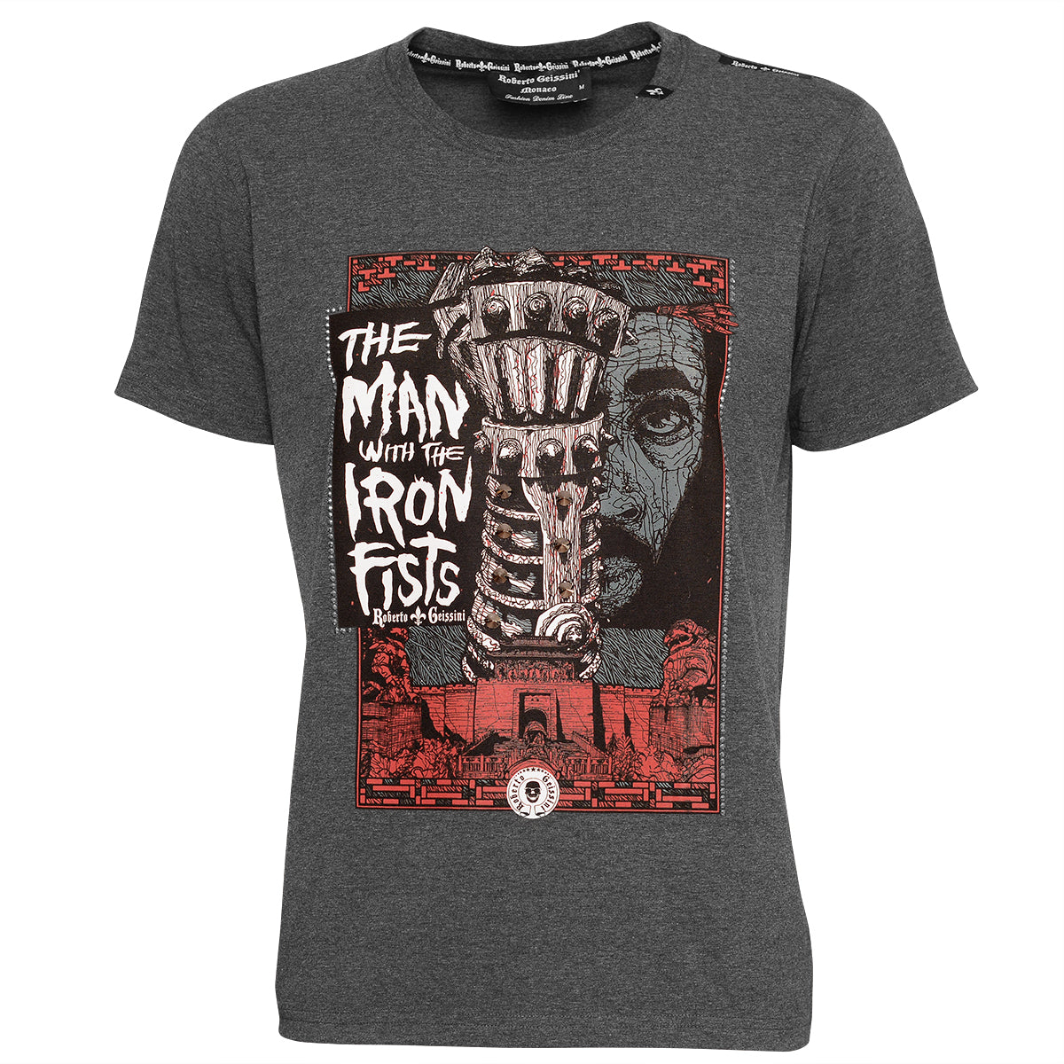 Tričko Iron Fist Šedé Unisex