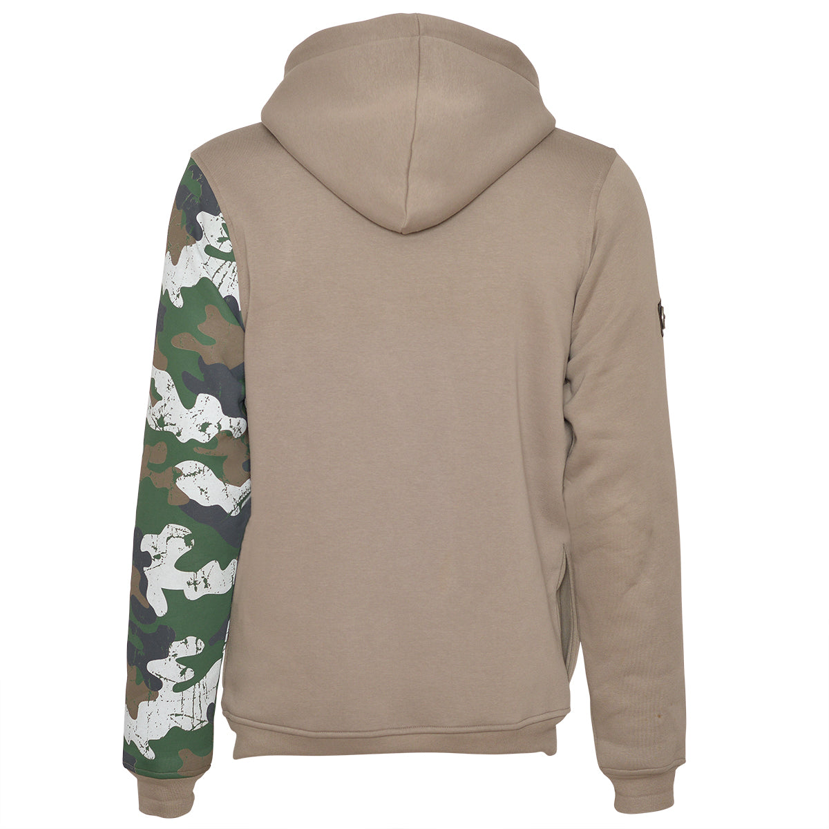 Khaki mikina s kapucňou CamouSkull