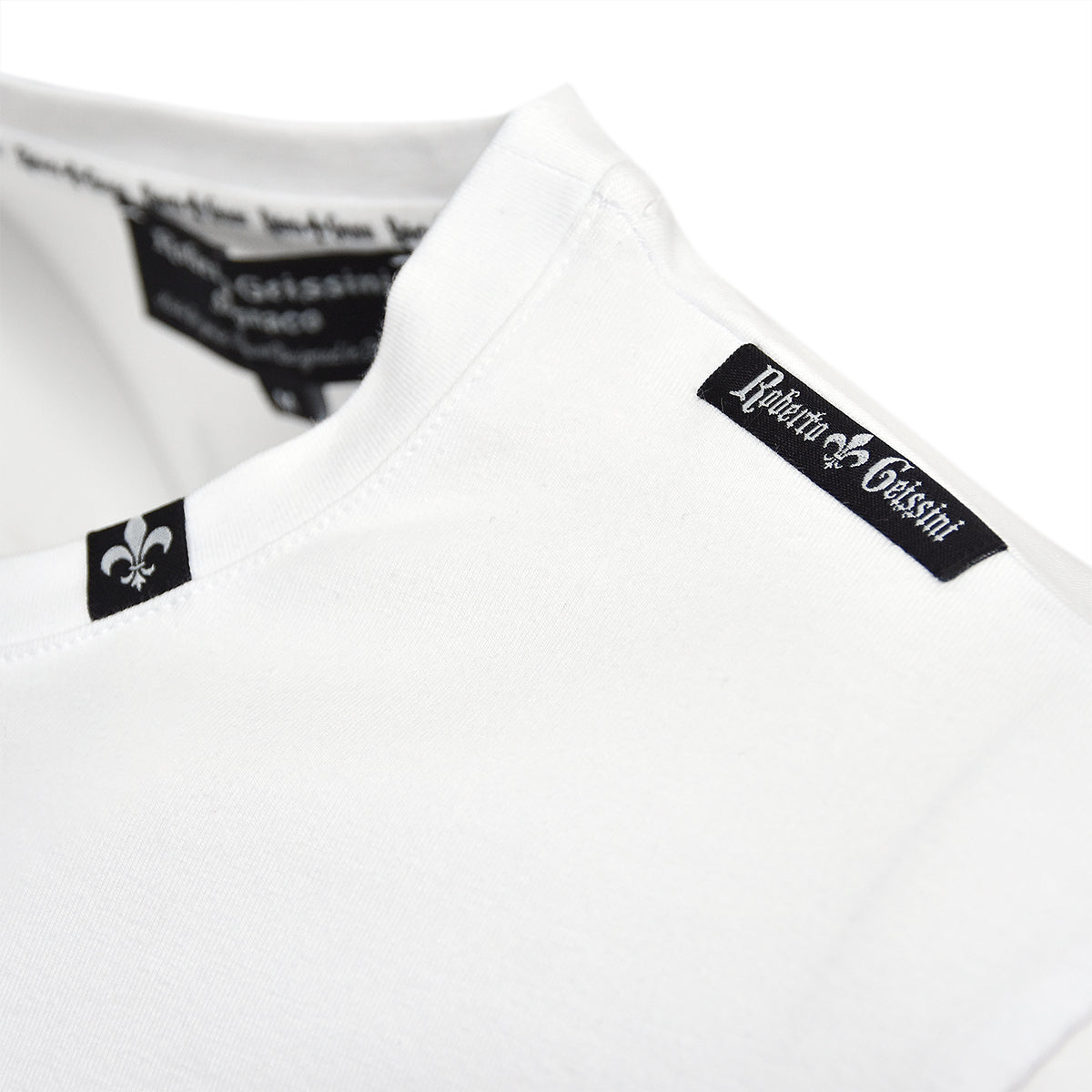 Biele tričko Geo Skull