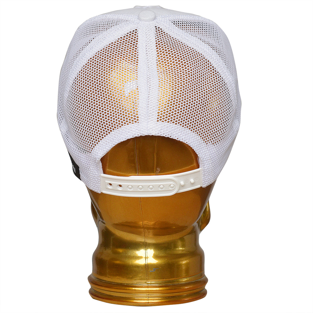 Veľká krížová čiapka biela