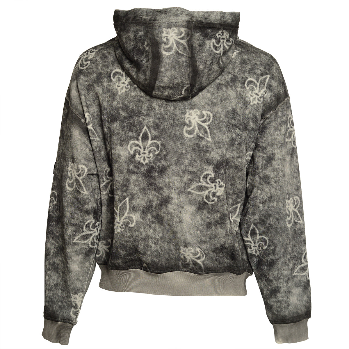 Luxusná mikina s kapucňou čierna Unisex