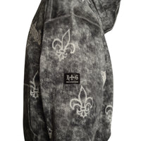 Luxusná mikina s kapucňou čierna Unisex