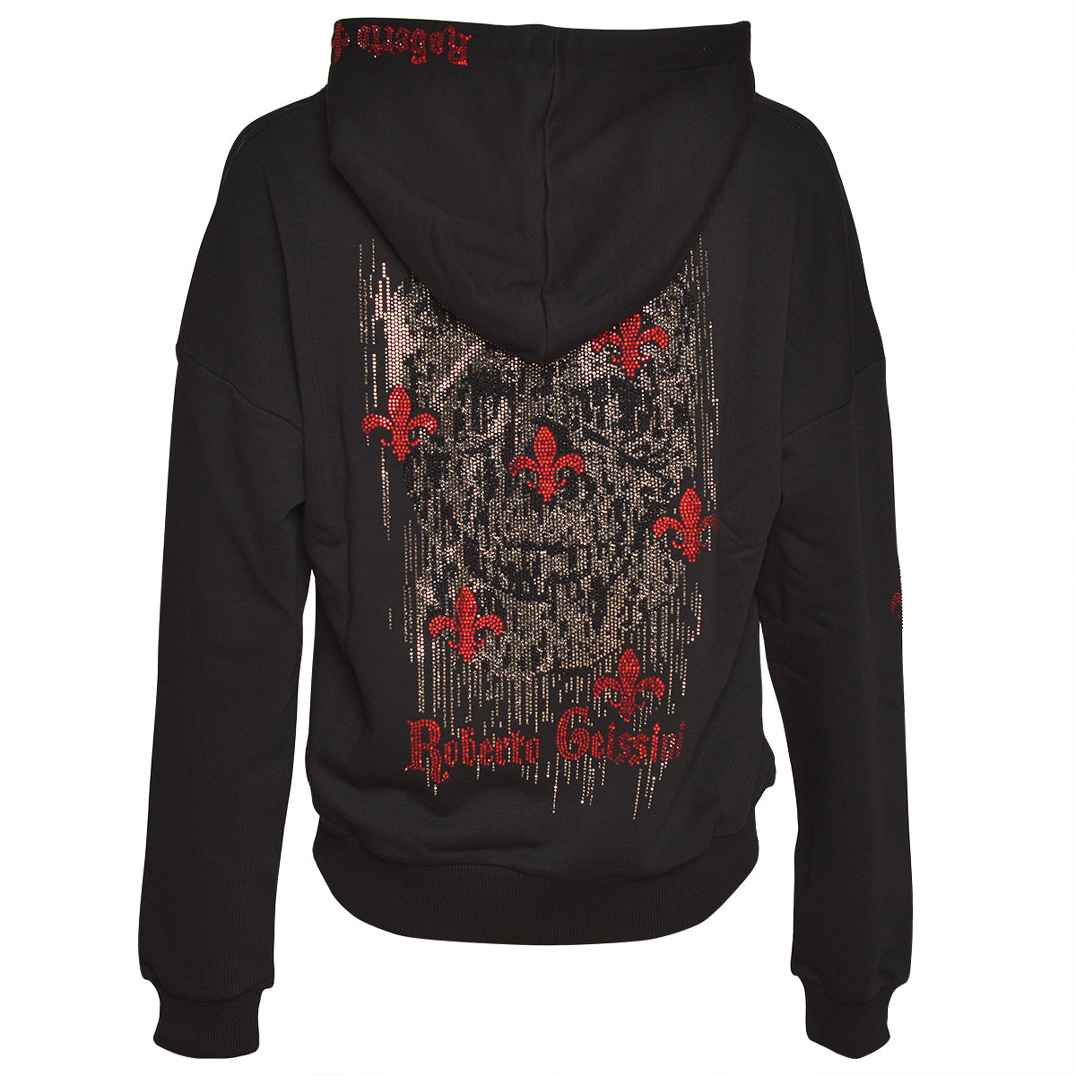 Cross Skull Sweat Jacket čierna