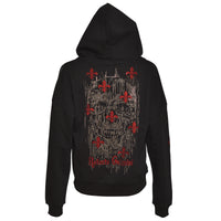 Cross Skull Sweat Jacket čierna