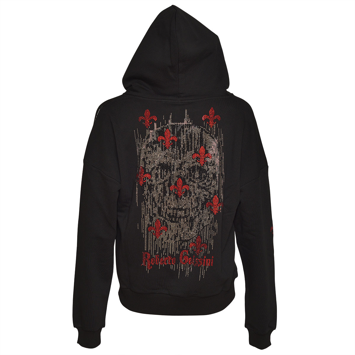 Cross Skull Sweat Jacket čierna