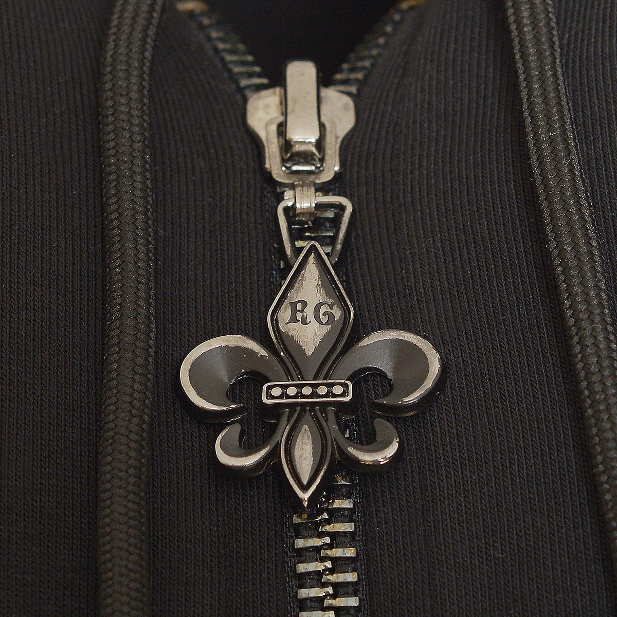 Cross Skull Sweat Jacket čierna