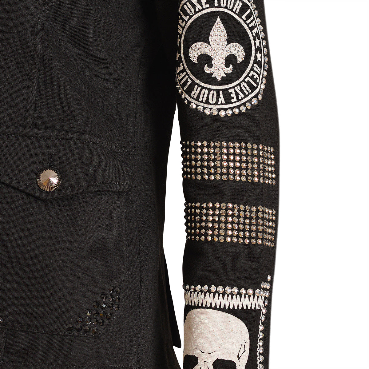 Luxusné sako čierne