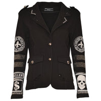 Luxusné sako čierne