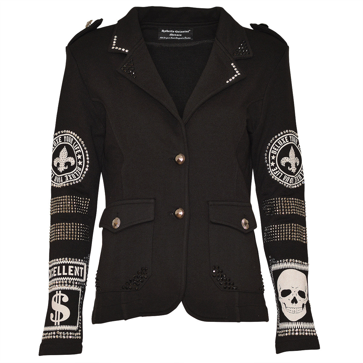 Luxusné sako čierne