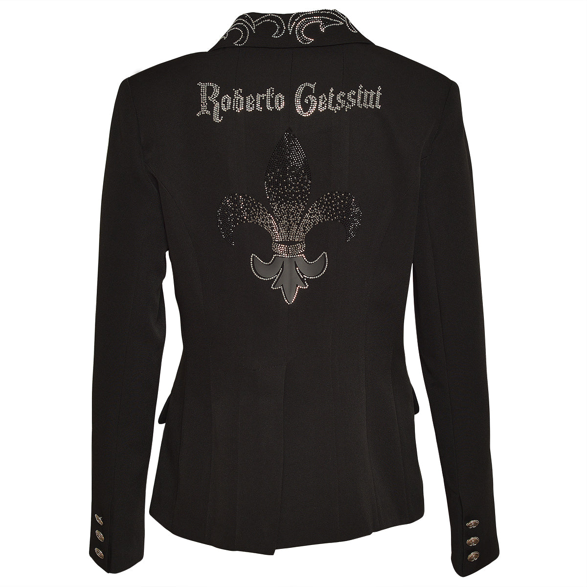 Lily Ornament Blazer Black