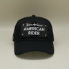 Americká Rider Cap Čierna