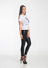 Diamond Cross T-Shirt Weiß