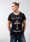 Cross Vintage tričko čierne