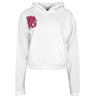 Smiley Hoodie Biela Žltá