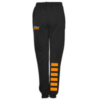 DG jogging nohavice čierne oranžové