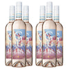 6 fliaš Villa Geissini Giulia Pinot Grigio Rose IGT 0,75l 12% VOL