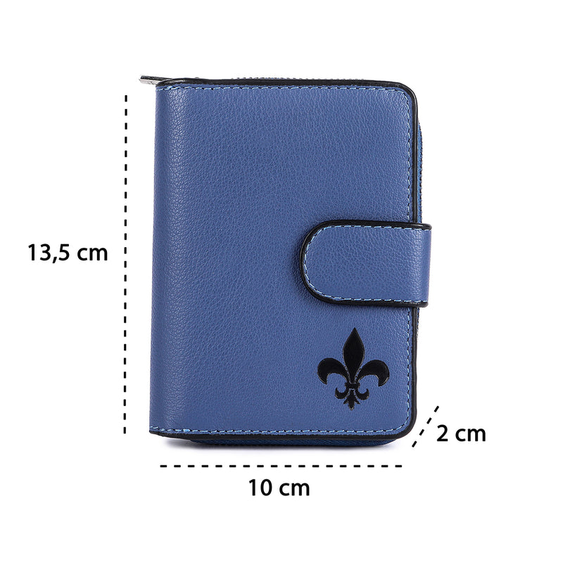 Portemonnaie Damen Royalblau