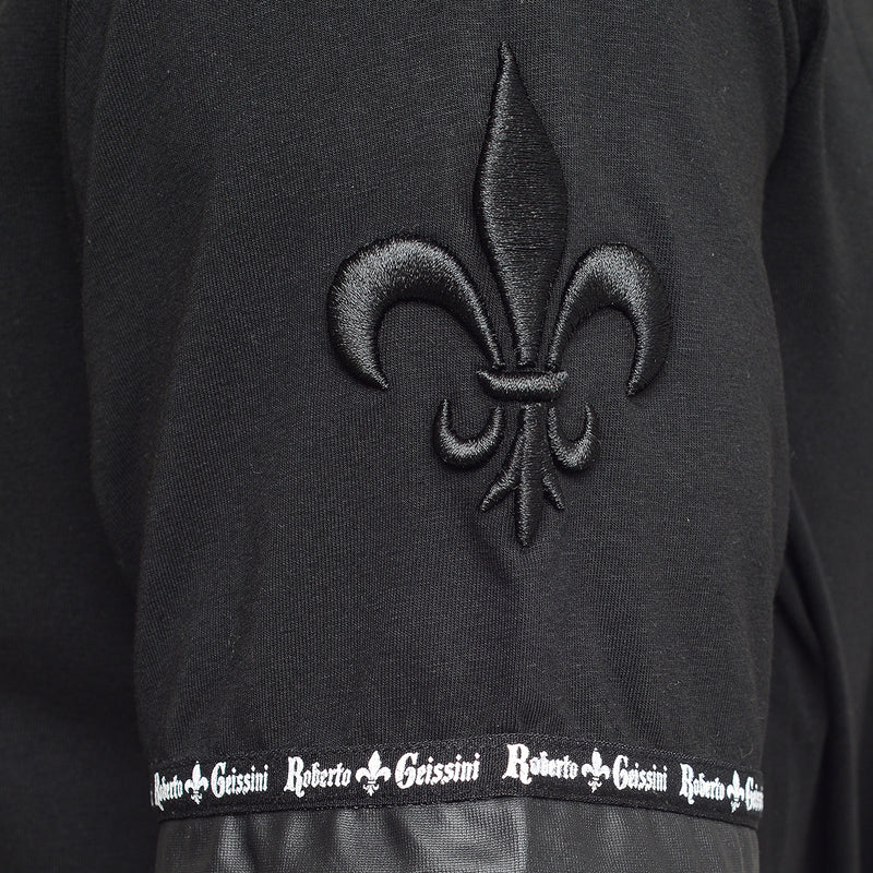 Splash Lilie T-Shirt Schwarz
