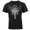 Čierne tričko Eagle Cross