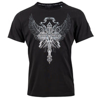 Čierne tričko Eagle Cross
