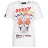 HERREN T-SHIRT SKULL SORRY TOTENKOPF white