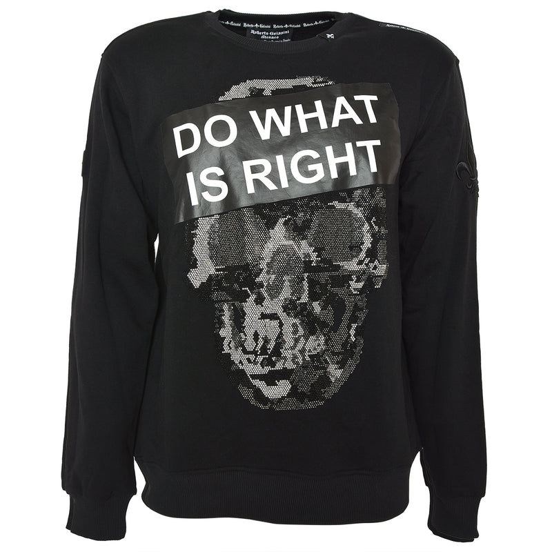 Do What Is Right Sweatshirt Schwarz