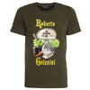 Tričko Plant Skull Unisex Khaki