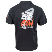 Indigo Star Crew Polo čierne