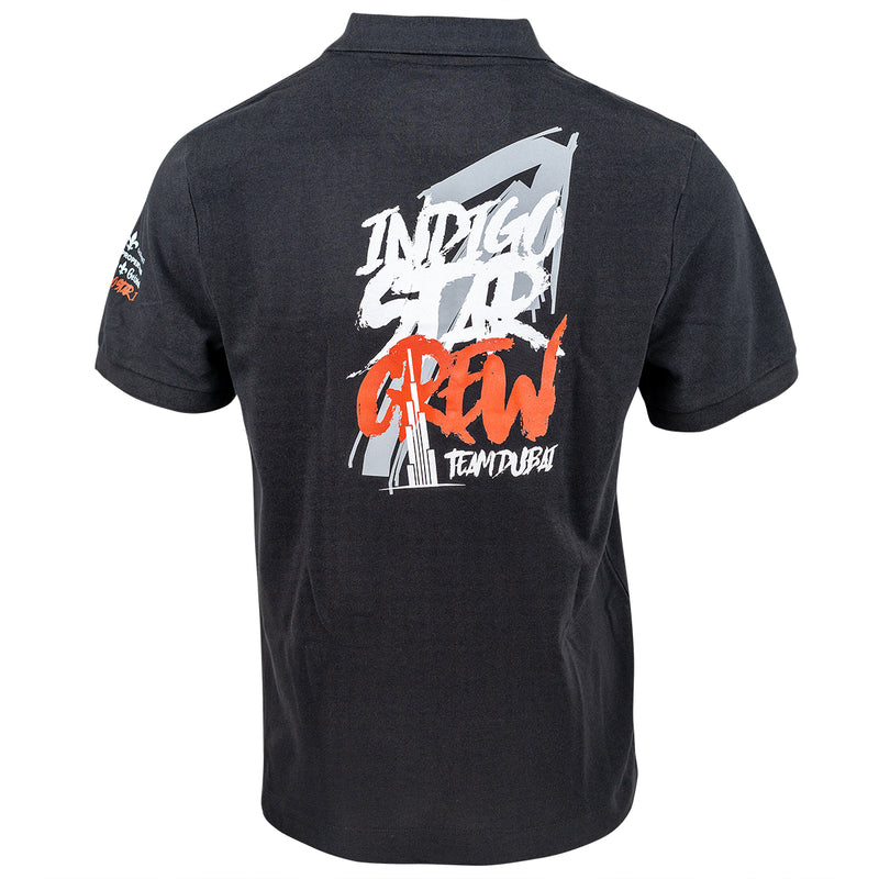 Indigo Star Crew Polo čierne
