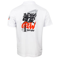 Indigo Star Crew Polo biele