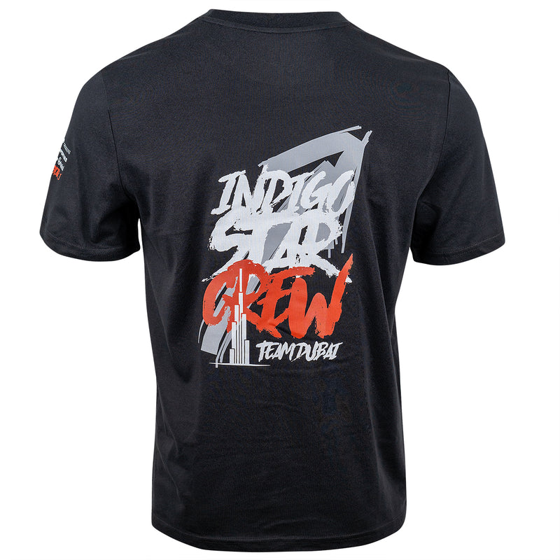 Čierne tričko Indigo Star Crew