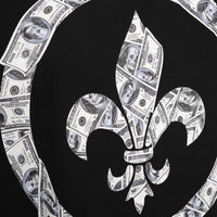 Čierne tričko Money Skull