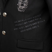 Crazy Herren Blazer-black