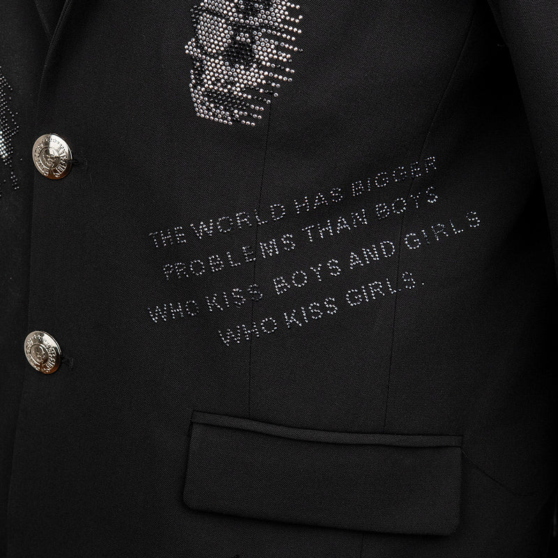 Crazy Herren Blazer-black