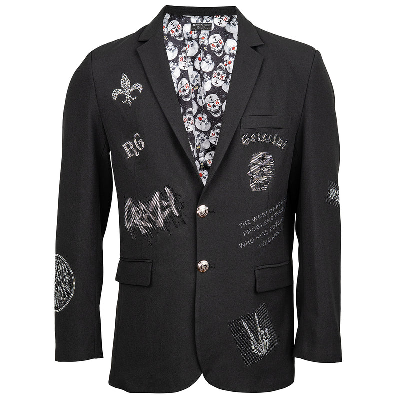 Crazy Herren Blazer-black