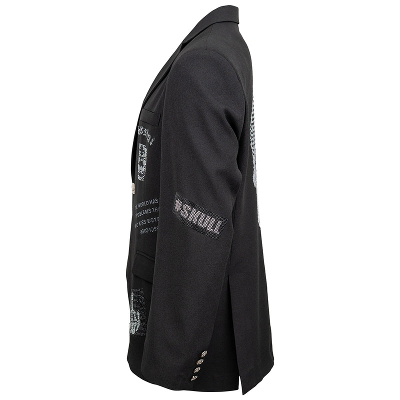 Crazy Herren Blazer-black