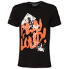 Tričko Play It Loud Black Orange
