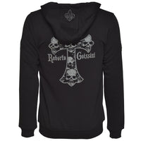 Silver Skull Sweatjacke Schwarz