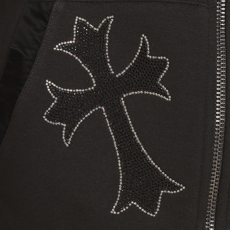 Coulor Cross Sweatjacke Schwarz