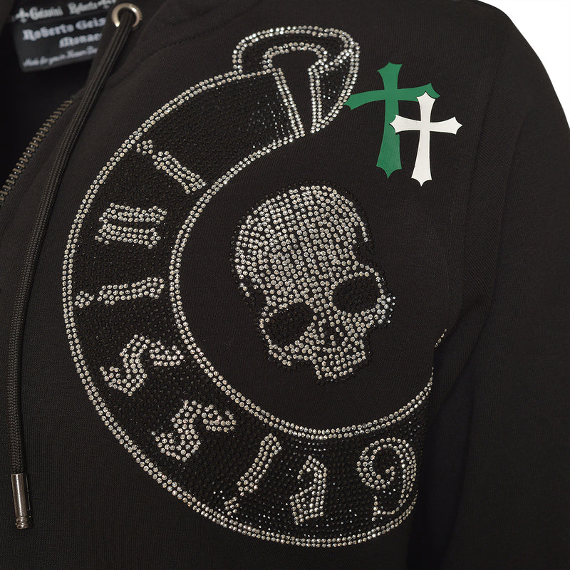 Coulor Cross Sweatjacke Schwarz