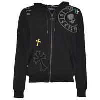 Coulor Cross Sweatjacke Schwarz