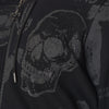 Bunda Multi Skull Sweat Jacket čierna