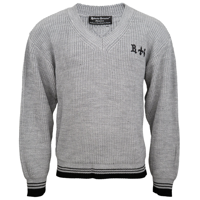 College Style Herren Strickpullover