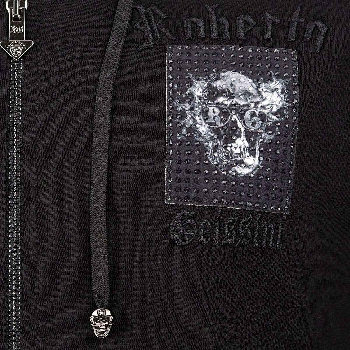 Skull Liquid Hoodie Jacke