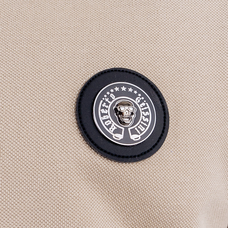 Skull Stitch Polo béžová
