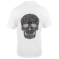 RG Skull Polo biele