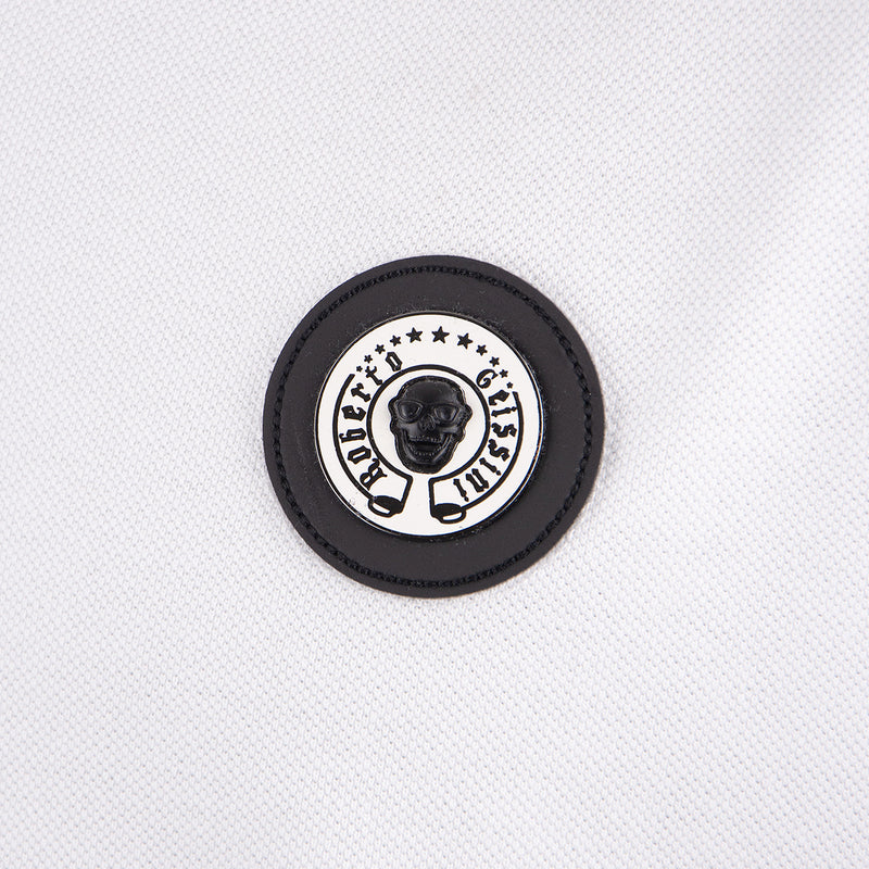 RG Skull Polo biele